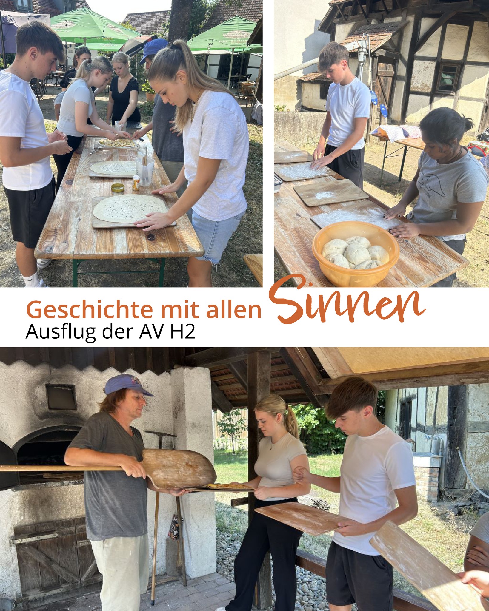 instagram post Geschichte mit allen Sinn