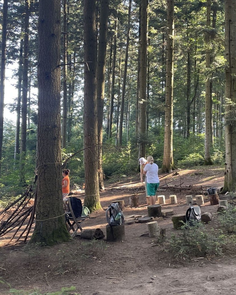 instagram post Zu Besuch im Waldkinderga