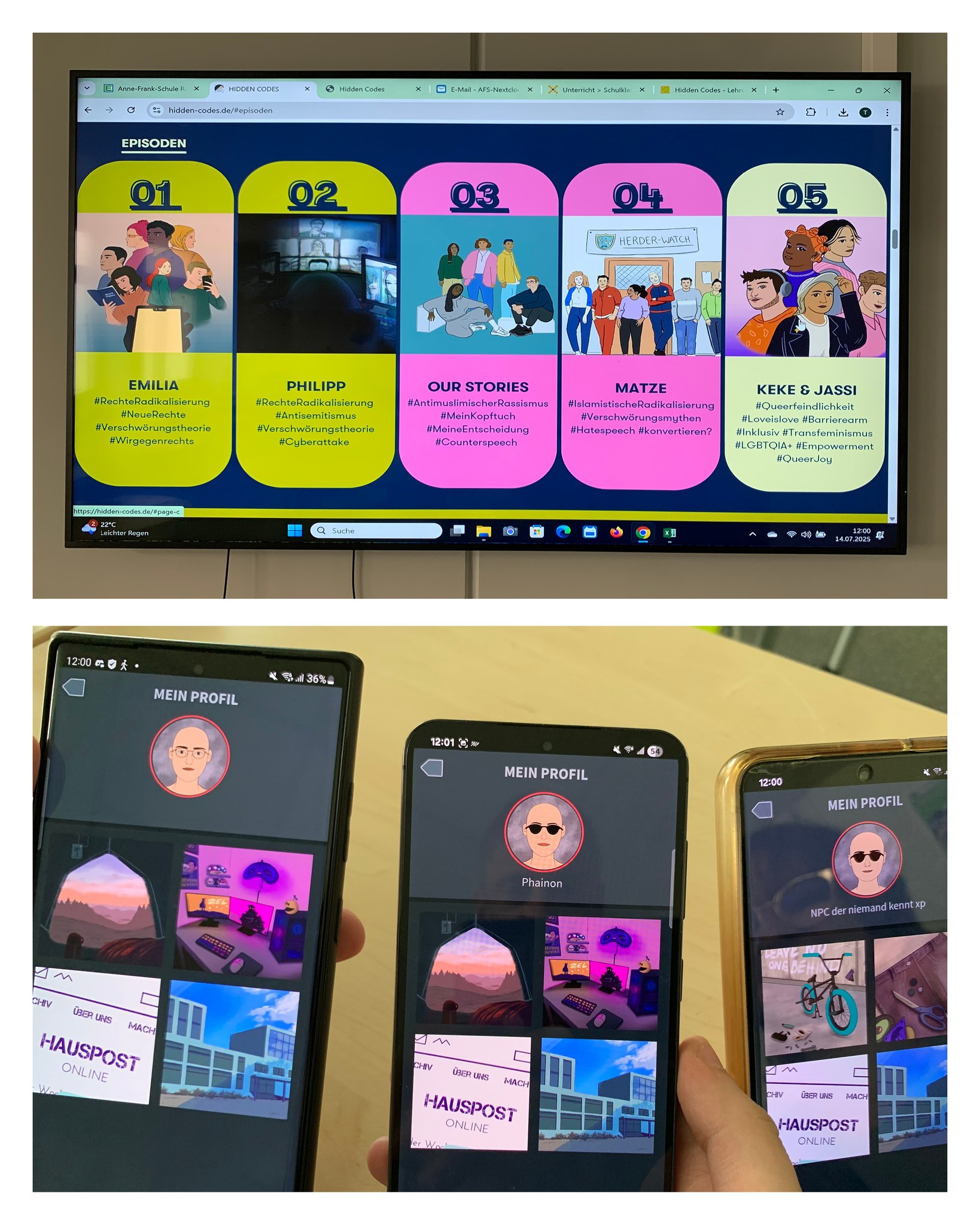 instagram post In der AV P2 und AV H2 wi