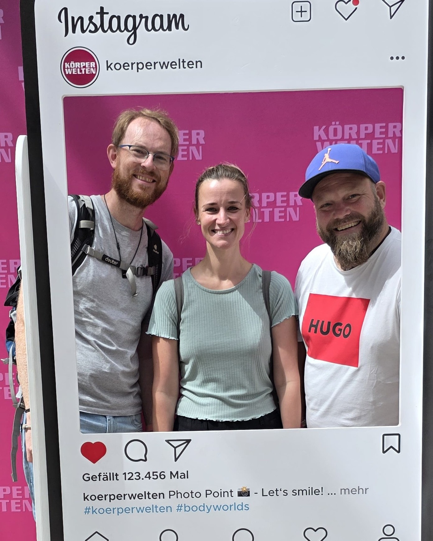 instagram post 🫀 Körperwelten in Heidelb