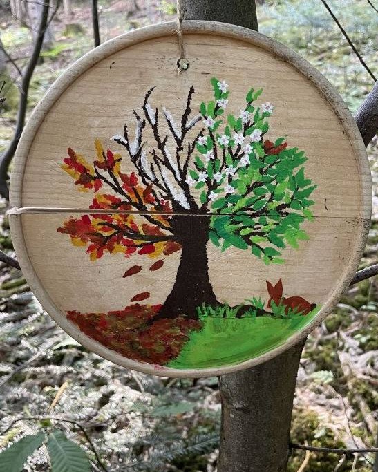 instagram post Zu Besuch im Waldkinderga