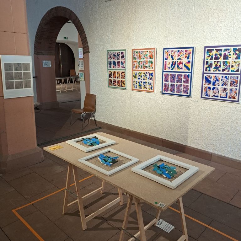instagram post SCHULKUNST-Ausstellung „S