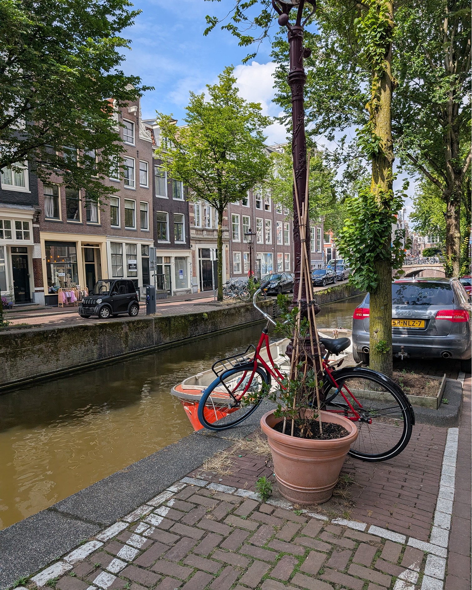 instagram post Studienfahrt nach Amsterd