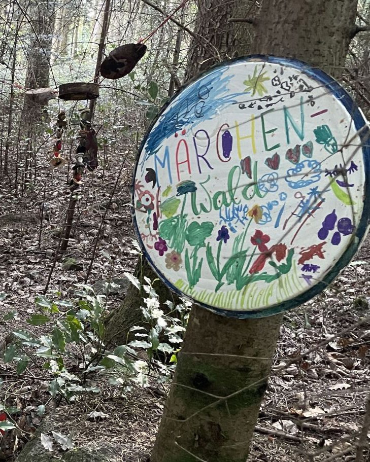 instagram post Zu Besuch im Waldkinderga