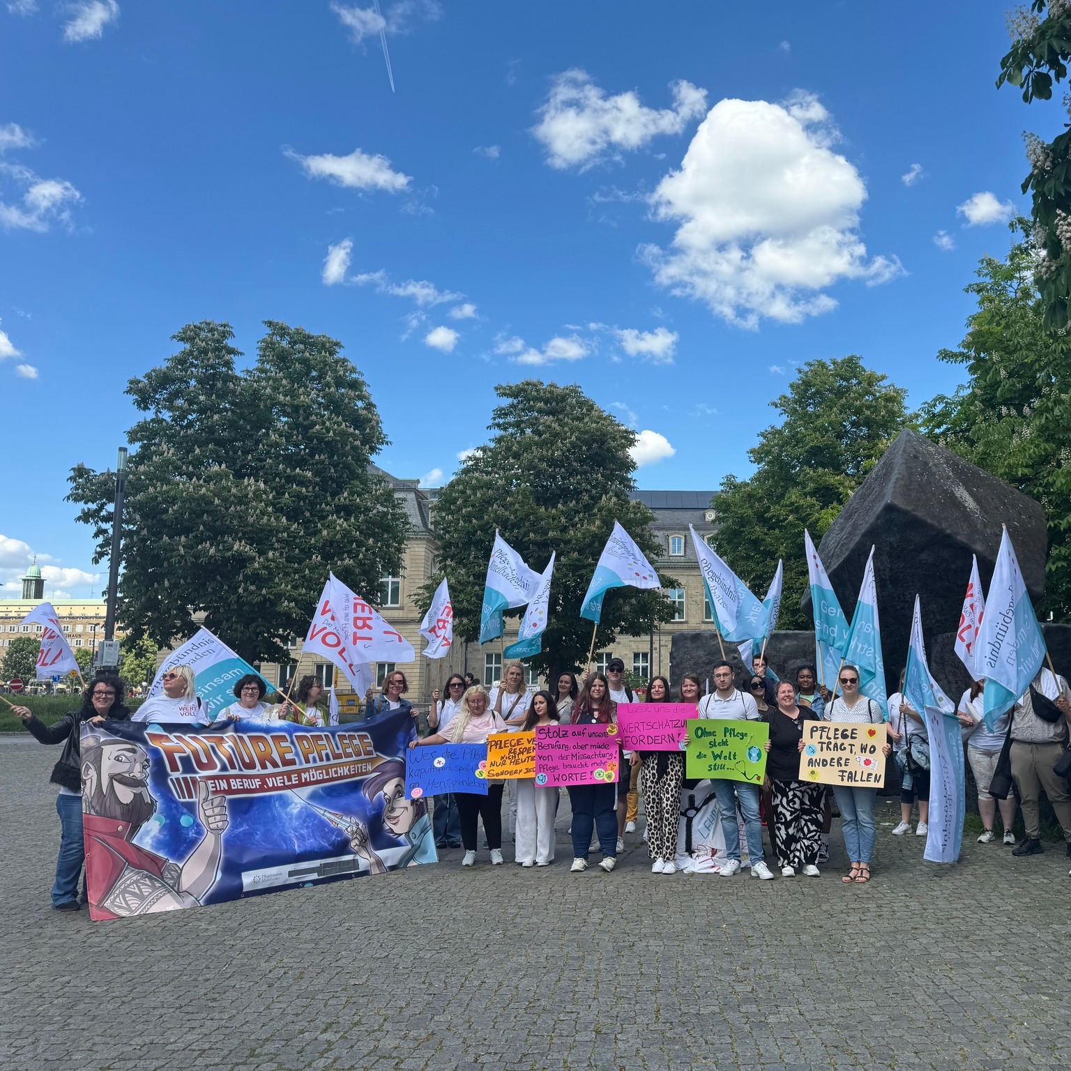 instagram post Walk of Care in Stuttgart