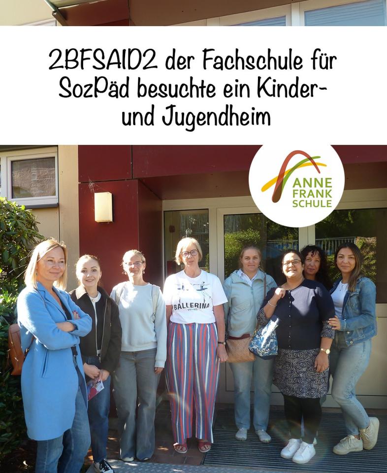 instagram post Die 2BFSAID2 der Fachschu