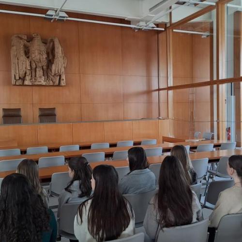 Klasse der AFS im Bundesverfassungsgericht in Karlsruhe