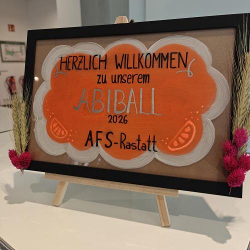 Herzlich Willkommens Schild in Rahmen