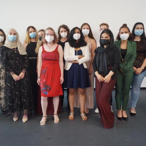 Abschlussfeier 2BFS der Klasse von Nicole Merkel