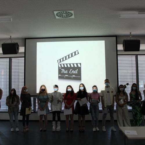 Klasse AV mit Klassenlehrerinnen Anja Winnes und Katrin Gebhardt-Fuchs
