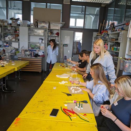 Hau das Bild - unterwegs in der Skulpturenwerkstatt