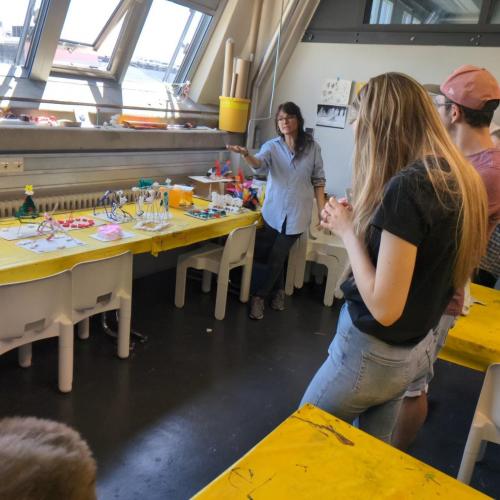 Hau das Bild - unterwegs in der Skulpturenwerkstatt