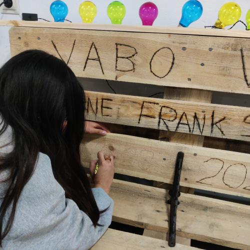 Projekt Paletten Sitzecke