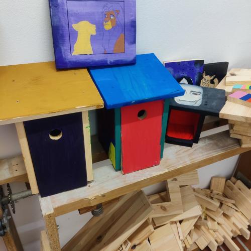 Projekt Paletten Sitzecke