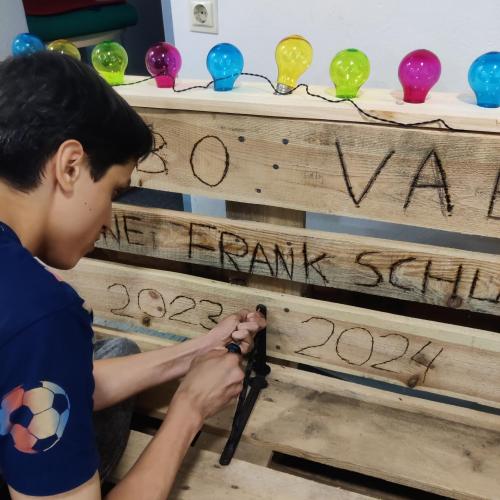 Projekt Paletten Sitzecke