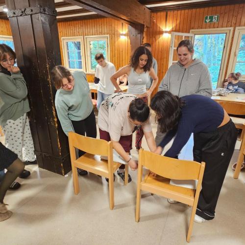 Hüttenaufenthalt der SG EK1