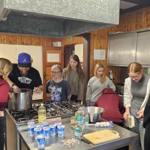 Hüttenaufenthalt der SG EK1