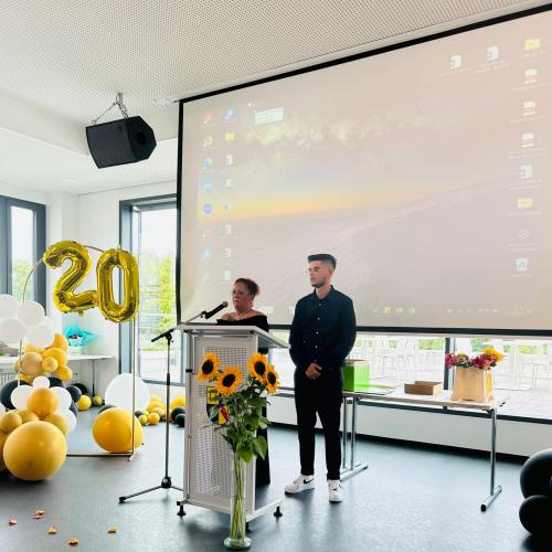 Abschlussfeier der Pflegeabteilung