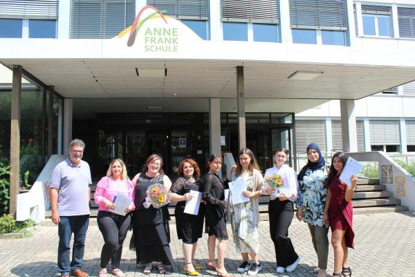 1BFA mit Religionslehrer Michael Kress