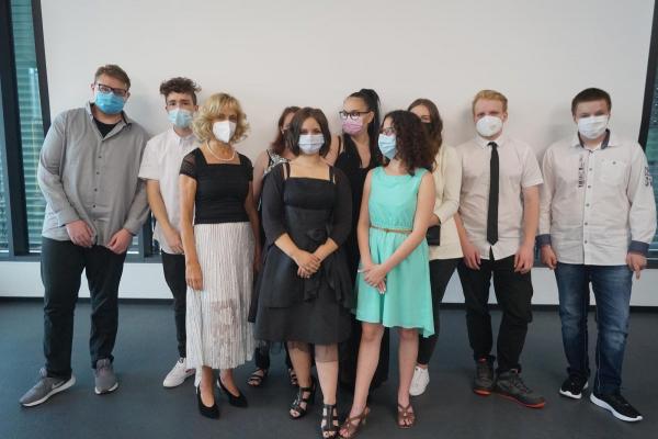 Abschlussfeier 2BFS der Klasse von Brigitte Matt