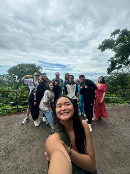 Die Klasse VABO beim Freiburgausflug