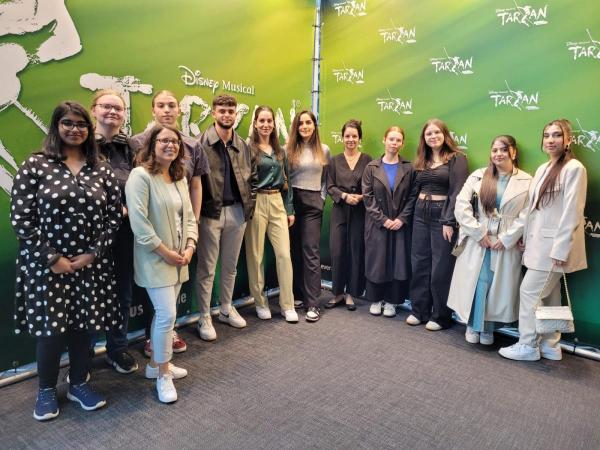 Musikkurs J1 beim Musicalbesuch