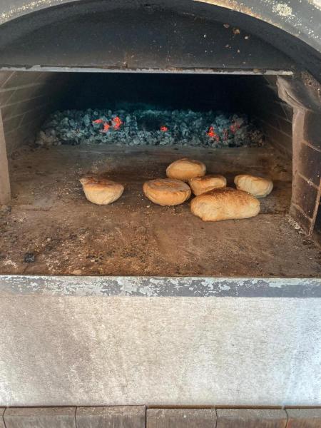 Frisch gebackene Brote