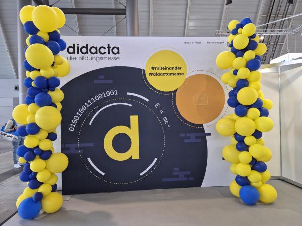Messestand auf der didacta