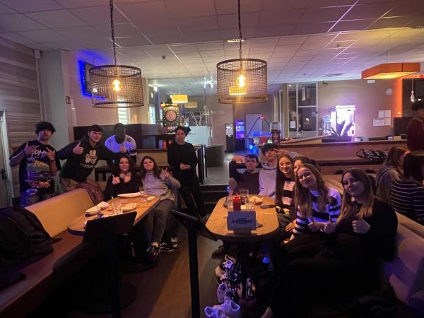 Im Bowlingcenter in Baden-Baden