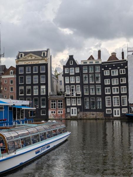 Grachtenfahrt in Amsterdam