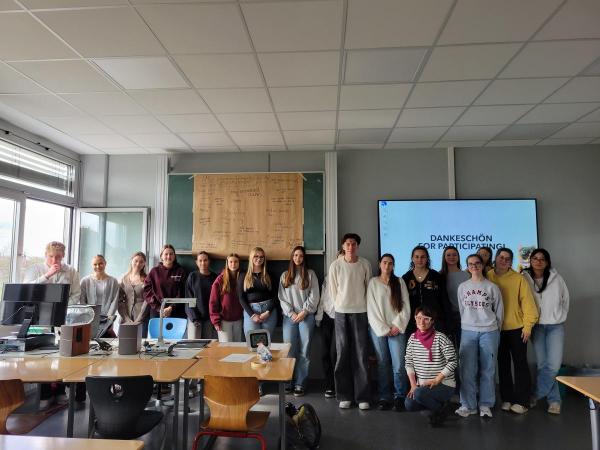 J1 bei der Lehrkooperation „Grenzenlos“